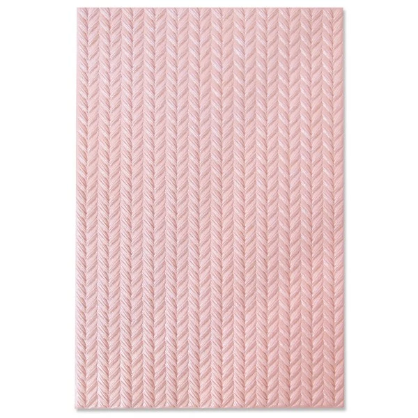 Matrice Sizzix Bigz - Texture Tricot 2 Matrice Sizzix Bigz - Texture Tricot – Image 2