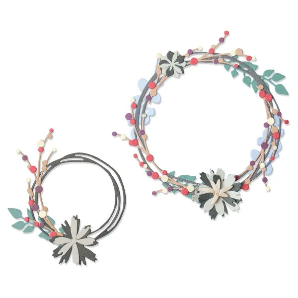 Matrice Sizzix Thinlits - Couronne D'hiver - 11 Pcs 2 Matrice Sizzix Thinlits - Couronne D'hiver - 11 Pcs – Image 2