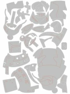 Matrice Sizzix Thinlits - Eugène Le Pingouin - 22 Pcs 6 Matrice Sizzix Thinlits - Eugène Le Pingouin - 22 Pcs -V-Zug shop matrice sizzix thinlits eugene le pingouin 22 pcs p 3