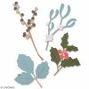 Matrice Sizzix Thinlits - Feuilles D'hiver - 5 Pcs