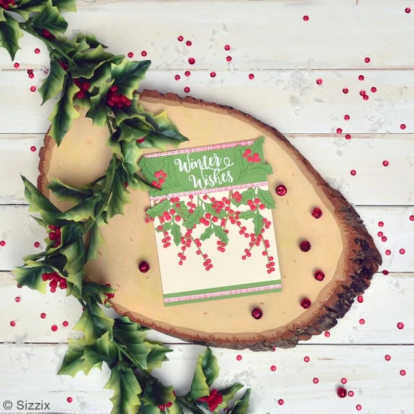 Matrice Sizzix Thinlits - Feuilles D'hiver - 5 Pcs 3 Matrice Sizzix Thinlits - Feuilles D'hiver - 5 Pcs – Image 3