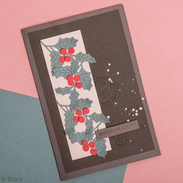 Matrice Sizzix Thinlits - Feuilles D'hiver - 5 Pcs 4 Matrice Sizzix Thinlits - Feuilles D'hiver - 5 Pcs – Image 4