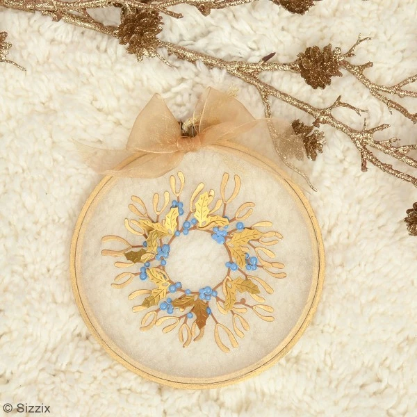 Matrice Sizzix Thinlits - Feuilles D'hiver - 5 Pcs 5 Matrice Sizzix Thinlits - Feuilles D'hiver - 5 Pcs – Image 5