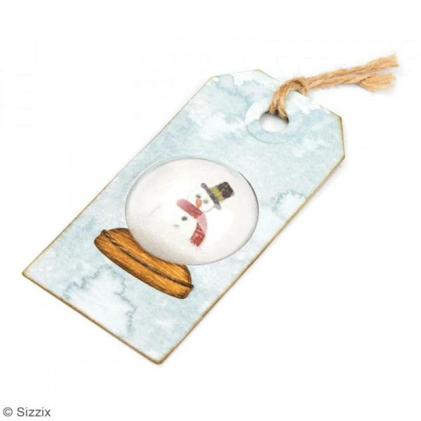 Mini Dômes En Plastique Transparent Sizzix - 12 Pcs 2 Mini Dômes En Plastique Transparent Sizzix - 12 Pcs – Image 2