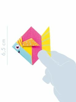 Avenue Mandarine Mini Kit Origami - Poisson - 20 Feuilles -V-Zug shop mini kit origami poisson 20 feuilles p 5