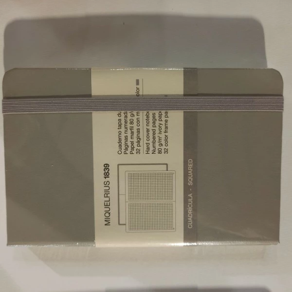 Miquelrius , Des Carnets De Qualité à Petit Carreaux Gris Vintage 1 Miquelrius , Des Carnets De Qualité à Petit Carreaux Gris Vintage