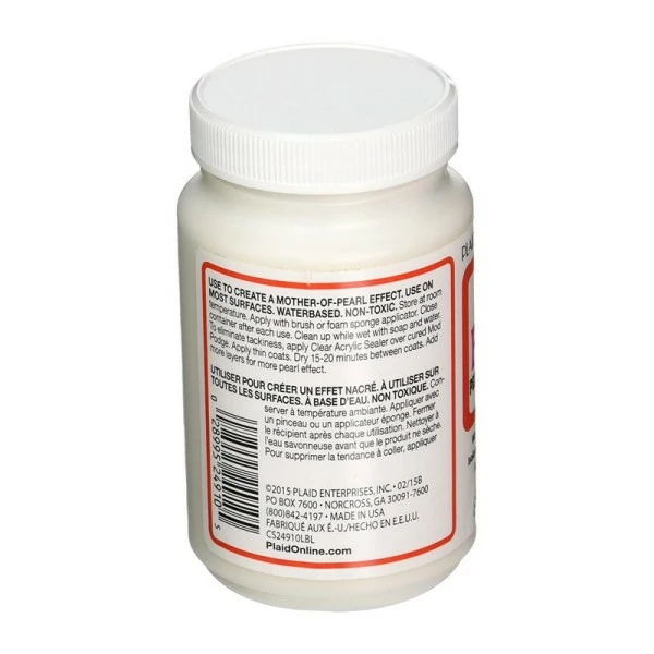 Artif Mod Podge Colle Pour Collage Serviette, Finition Nacré, Flacon De 236 Ml 2 Artif Mod Podge Colle Pour Collage Serviette, Finition Nacré, Flacon De 236 Ml – Image 2