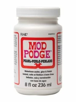 Artif Mod Podge Colle Pour Collage Serviette, Finition Nacré, Flacon De 236 Ml