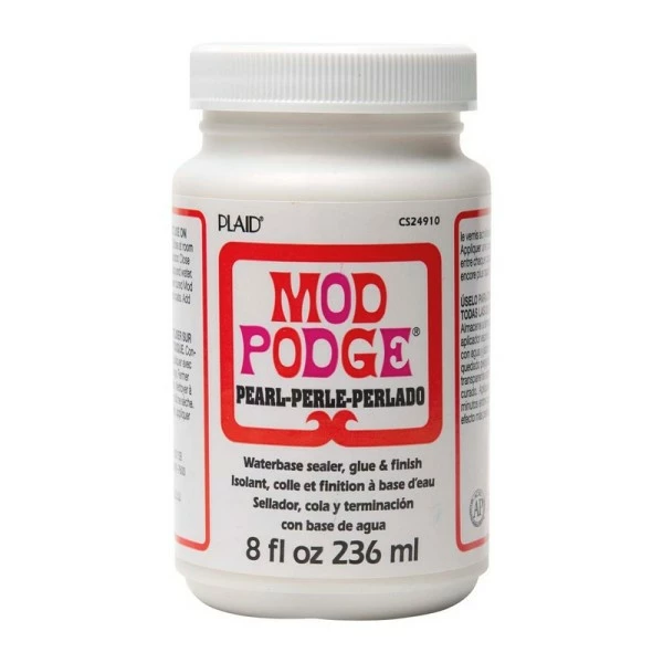 Artif Mod Podge Colle Pour Collage Serviette, Finition Nacré, Flacon De 236 Ml 1 Artif Mod Podge Colle Pour Collage Serviette, Finition Nacré, Flacon De 236 Ml