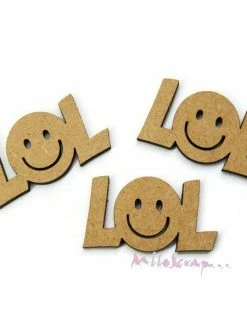 Mot Bois LOL - Boanita - 3 Pièces