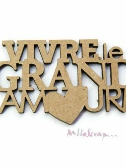 Mots Vivre Le Grand Amour Boanita - 1 Pièce