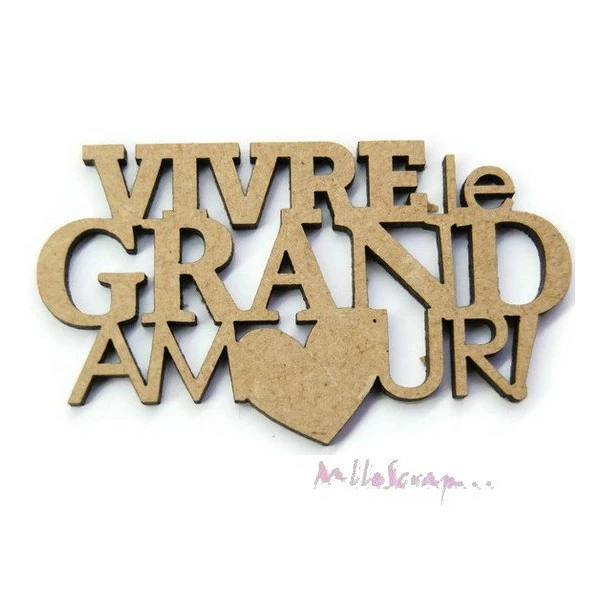 Mots Vivre Le Grand Amour Boanita - 1 Pièce 1 Mots Vivre Le Grand Amour Boanita - 1 Pièce