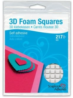 Scrapbook Adhesives Mousse Adhésive 3D - 217 Pcs