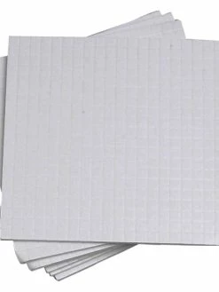 Creativ Company Mousse Adhésive Double Face - Carré 3D 1 Mm - 4000 Pcs