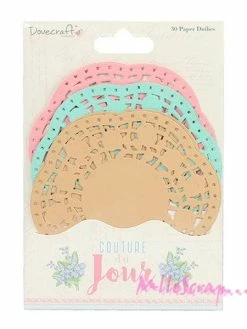 Napperons Papier Dovecraft - 30 Pièces