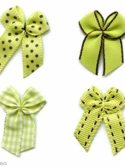 Récréatys Noeud Recreatys Vert Anis - Assortiment De 10 Pièces