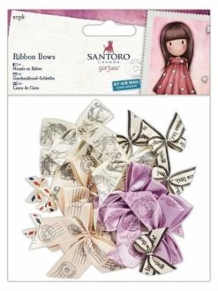 Docrafts Noeuds En Ruban (20pcs) - Gorjuss