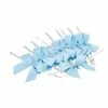 La Mercerie De Vally Noeuds En Satin 5cm, 10 Pièces Ciel