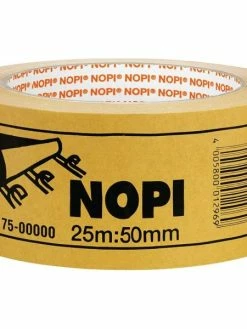 NOPI - Ruban Adhésif Double Face "Nopifix" En PP, 50 Mm X 25 M