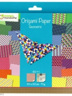 Avenue Mandarine Origami 20 X 20 Cm - Geometric X 60 Papiers