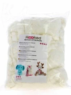 Hoooked Ouate De Rembourrage En Coton Recyclé - Blanc - 250 G