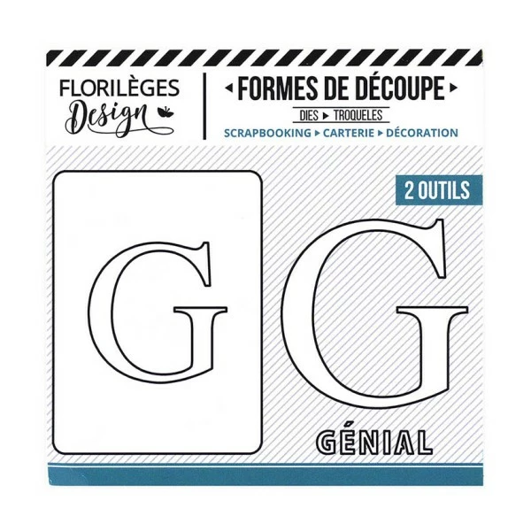 Florilèges Design Outil De Découpe LETTRE G 1 Florilèges Design Outil De Découpe LETTRE G