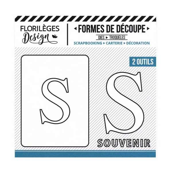 Florilèges Design Outil De Découpe LETTRE S 1 Florilèges Design Outil De Découpe LETTRE S