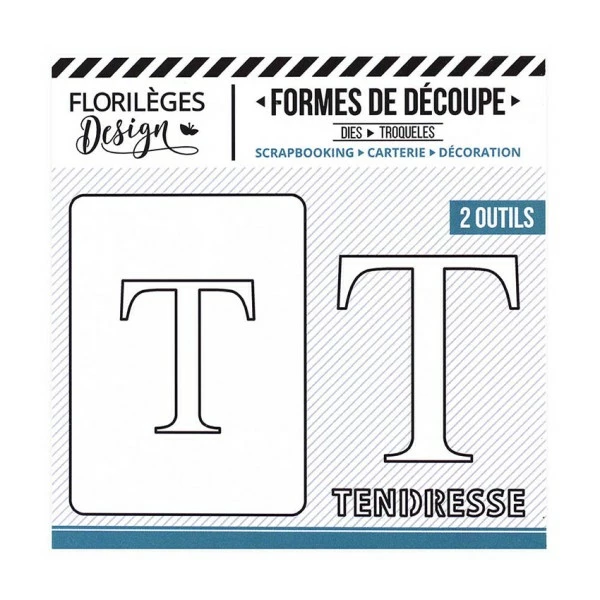 Florilèges Design Outil De Découpe LETTRE T 1 Florilèges Design Outil De Découpe LETTRE T