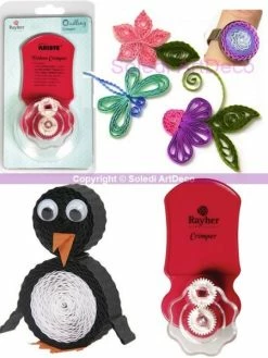 Rayher Outil Quilling Crimper, Réalise Des Bandes De Papier Ondulées, Jusqu'à 9mm De Large -V-Zug shop outil quilling crimper realise des bandes de papier ondulees jusqua 9mm de large p 2