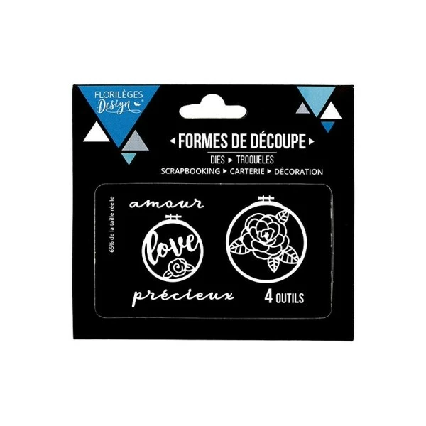 Florilèges Design Outils De Découpe CERCLES À BRODER 1 Florilèges Design Outils De Découpe CERCLES À BRODER