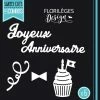 Florilèges Design Outils De Découpe JOYEUX ANNIVERSAIRE
