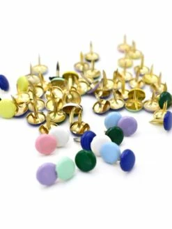 LILIECREA Pack De 150 Attaches Parisiennes Ronds, Brads Scrapbooking 7 Mm -V-Zug shop pack de 150 attaches parisiennes ronds brads scrapbooking 7 mm p 2