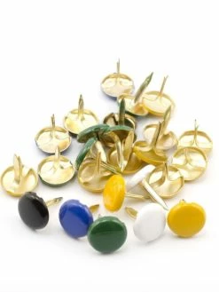 LILIECREA Pack De 150 Attaches Parisiennes Ronds, Brads Scrapbooking 7 Mm -V-Zug shop pack de 150 attaches parisiennes ronds brads scrapbooking 7 mm p 3