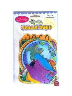 MEMORIES Pack De 18 Découpes - Die-cuts Cutouts Enfants école Scrapbooking