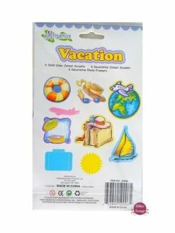 MEMORIES Pack De 18 Découpes - Die-cuts Cutouts Vacances Scrapbooking -V-Zug shop pack de 18 decoupes die cuts cutouts vacances scrapbooking p 2