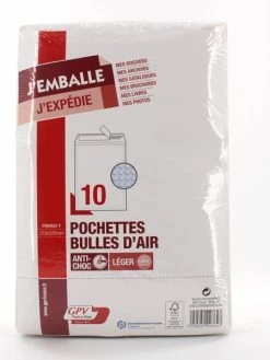 Pack'N Post 10 Pochettes Bulles D'Air 210X335 Mm - Gpv
