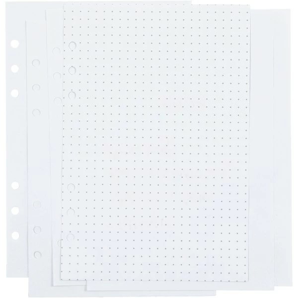 Creativ Company Pages Pour Planner - A Pointillés - 14,2 X 21 Cm - 36 Pcs 1 Creativ Company Pages Pour Planner - A Pointillés - 14,2 X 21 Cm - 36 Pcs