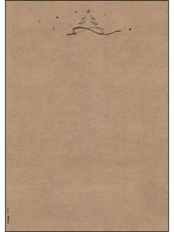 Sigel Papier à Motif De Noël "Christmas Tree", A4