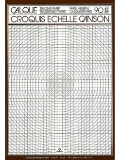 Papier Calque Pour Dessin Technique - A3 - 90/95 G/m² - Canson