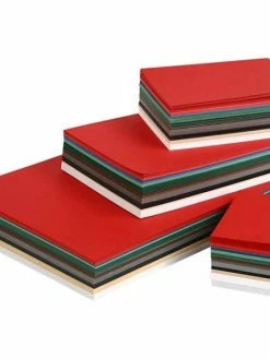 Creativ Company Papier Cartonné Noël - Formats A3, A4, A5, A6 - 1500 Pcs - Couleurs Assorties