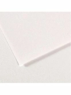 Papier Dessin Mi-Teintes - 500 X 650 Mm - Blanc Nuage - Canson