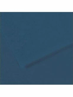 Papier Dessin Mi-Teintes - 500 X 650 Mm - Bleu Pétrole - Canson