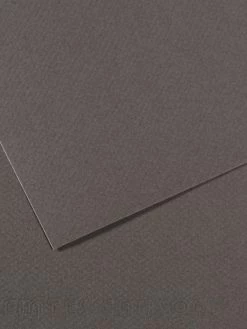 Papier Dessin Mi-Teintes - 500 X 650 Mm - Gris Ardoise - Canson