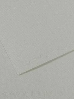 Papier Dessin Mi-Teintes - 500 X 650 Mm - Gris Ciel - Canson