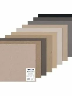 Canson Papier Dessin "Mi-Teintes" - 500 X 650 Mm - Gris