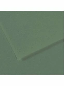 Papier Dessin Mi-Teintes - 500 X 650 Mm - Sauge - Canson