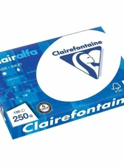 Clairalfa Papier Multifonction, A4, 250 G/m2, Extra Blanc