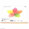 Rico Design Papier Origami Fluo 15 X 15 Cm - 5 Couleurs - 50 Feuilles