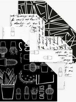 Creativ Company Papier Origami - Noir Et Blanc - 15 X 15 Cm - 40 Feuilles