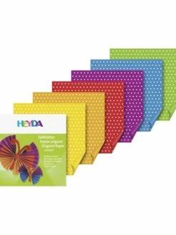 Heyda Papier Pour Origami - Pois - 150x150 -V-Zug shop papier pour origami pois 150x150 p 2